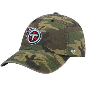 47 Brand Tennessee Titans Camo Baseball Hat